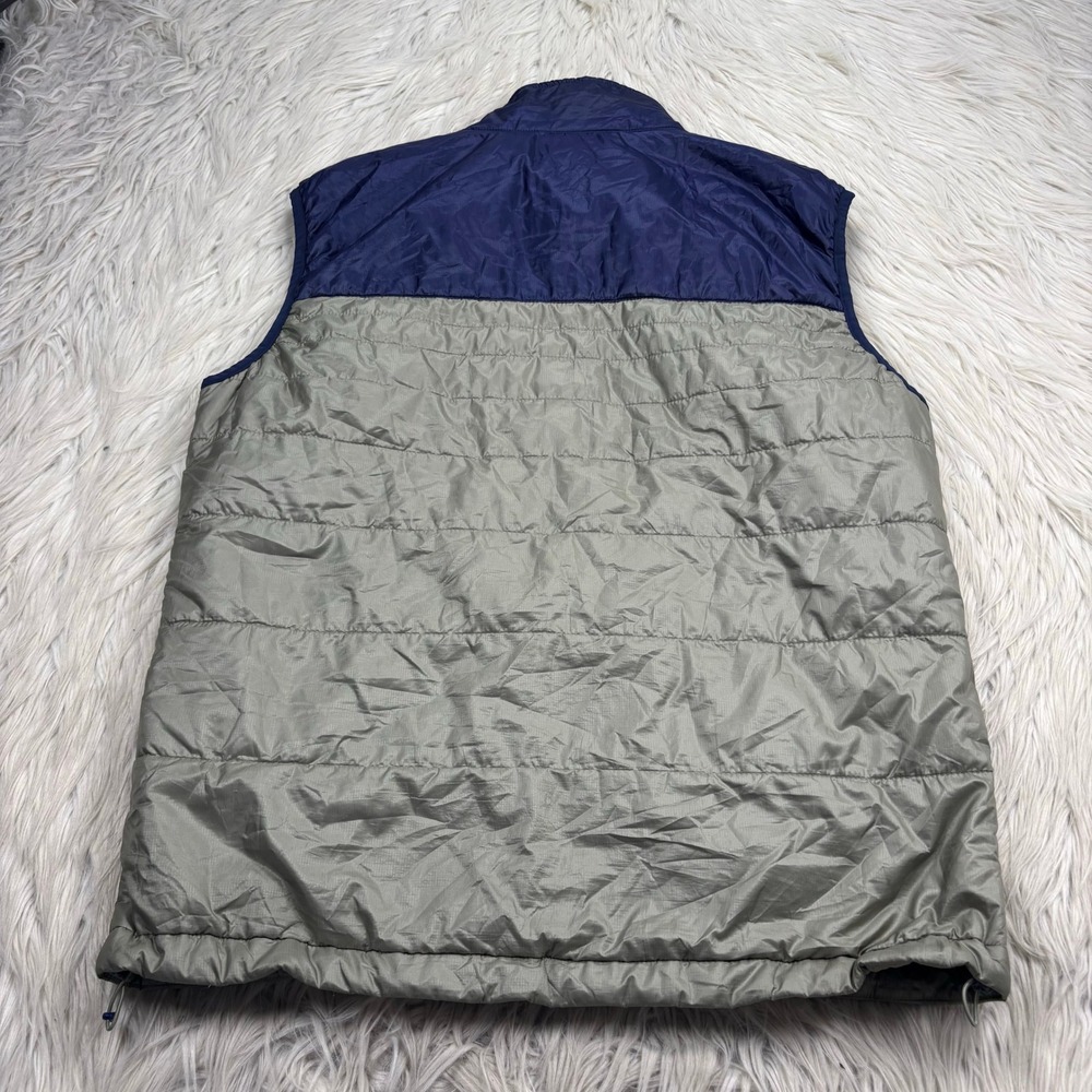 REI Men's M Pertex Quantum Vest Colorblock Green Blue Hiking Gorpcore - Picture 8 of 8